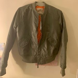 Hollister flight jacket